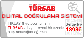 TÜRSAB Dijital Doğrulama Sistemi - Belge No 18986